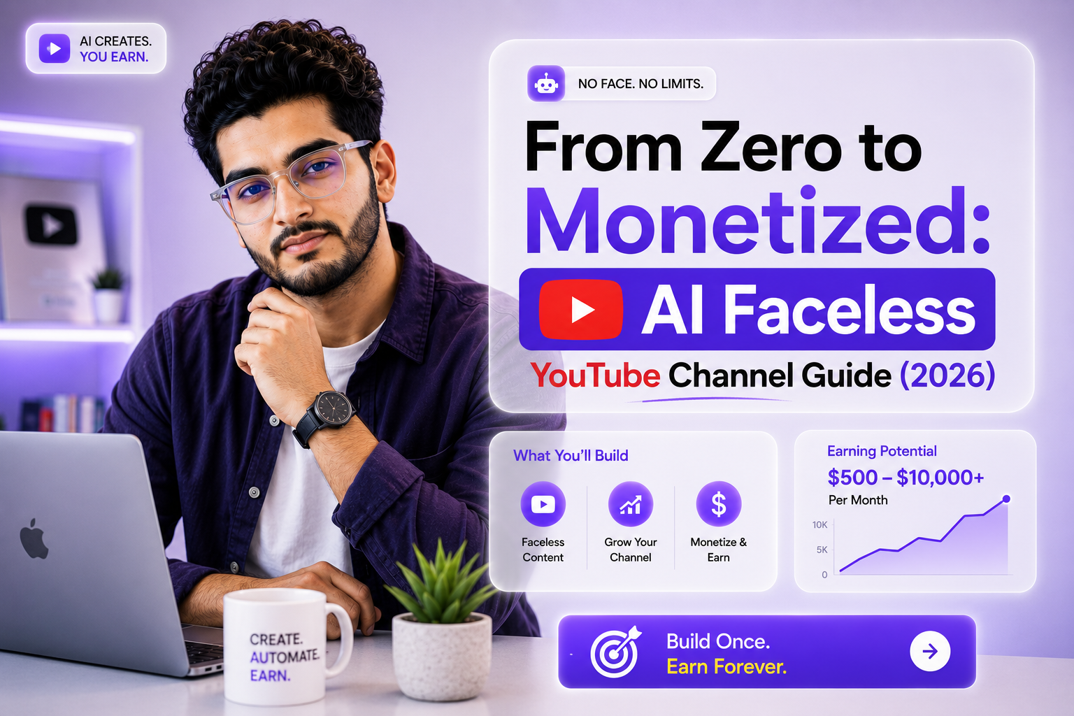 From Zero to Monetized: AI Faceless YouTube Channel Guide (2026)