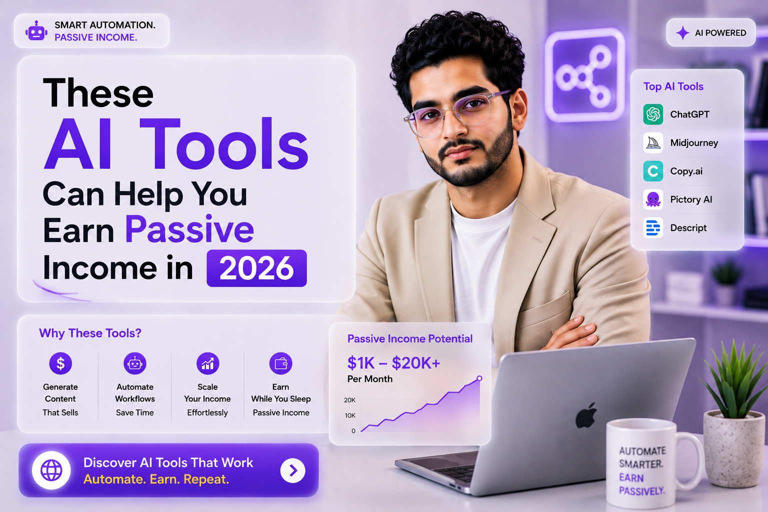 These AI Tools Can Help You Earn Passive Income in 2026