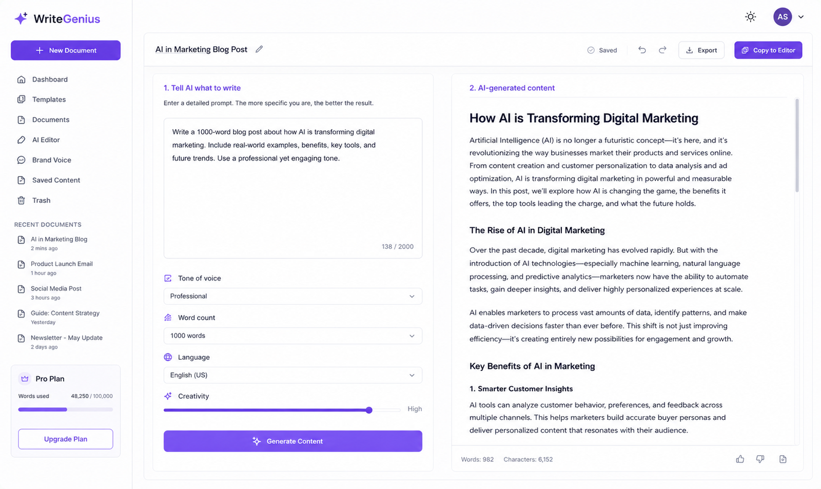 AI Content Engine