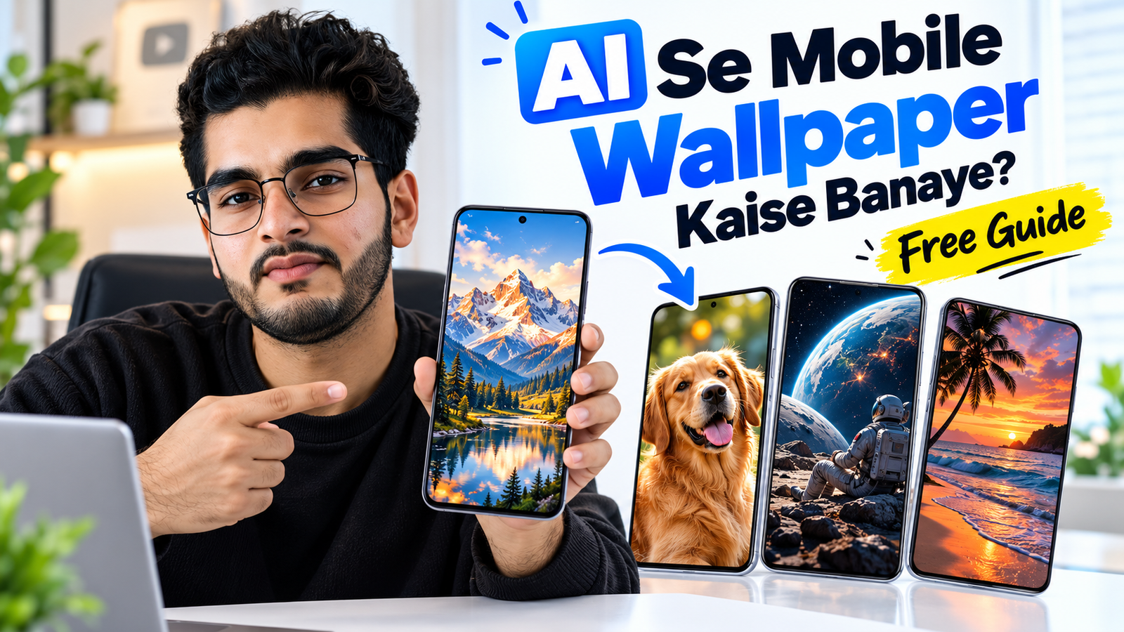 AI Se Mobile Wallpaper Kaise Banaye: Free Guide
