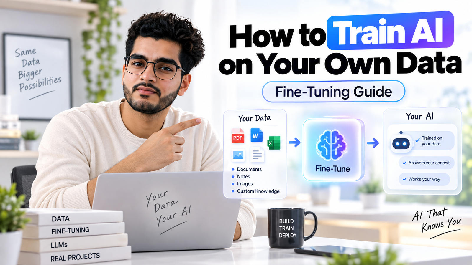 How to Train AI on Your Own Data: Fine-Tuning Guide 2026