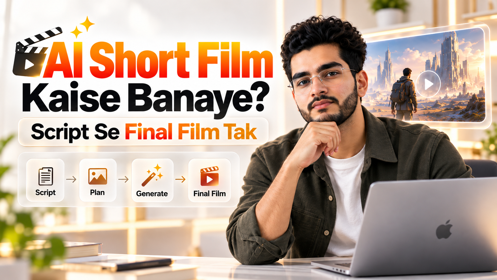 AI Short Film Kaise Banaye: Script Se Final Film Tak