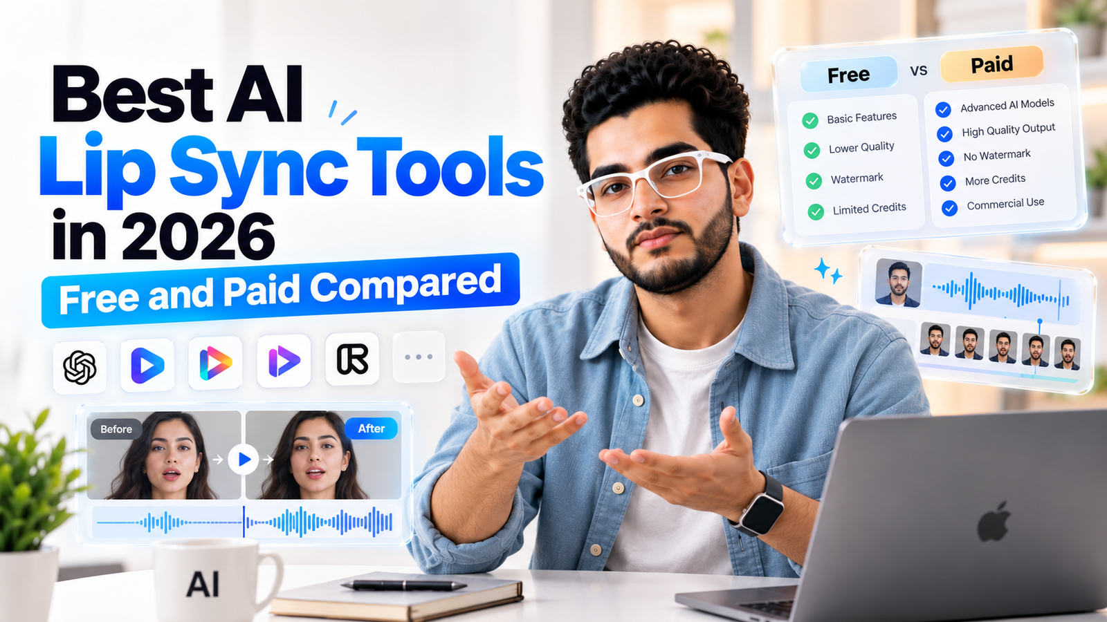 Best AI Lip Sync Tools in 2026: Free and Paid Compared